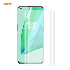 For OnePlus 9 Pro ENKAY Hat-Prince 3D Full Screen PET Curved Hot Bending HD Screen Protector Soft Film, 1 PCS, 2 PCS, 5 PCS, 10 PCS