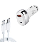 PD 20W with Type-C to Type-C Cable / White