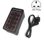 100W 20 USB Ports UK Plug
