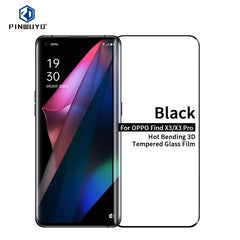 PINWUYO 9H 3D Hot Bending Tempered Glass Film, For Xiaomi Mi 11 Pro, For Xiaomi Mi 11 Ultra, For OnePlus 9 Pro, For OPPO Find X3 / 3X Pro
