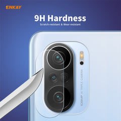 5 PCS Hat-Prince ENKAY 0.2mm 9H 2.15D Round Edge Rear Camera Lens Tempered Glass Film Protector, For Redmi K40 / K40 Pro / K40 Pro+, For Xiaomi Poco F3, For Redmi Note 10 Pro / Note 10 Pro Max, For Samsung Galaxy A52 / A72 (4G/5G)����������������������...