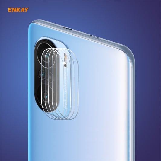 5 PCS Hat-Prince ENKAY 0.2mm 9H 2.15D Round Edge Rear Camera Lens Tempered Glass Film Protector, For Redmi K40 / K40 Pro / K40 Pro+, For Xiaomi Poco F3, For Redmi Note 10 Pro / Note 10 Pro Max, For Samsung Galaxy A52 / A72 (4G/5G)����������������������...