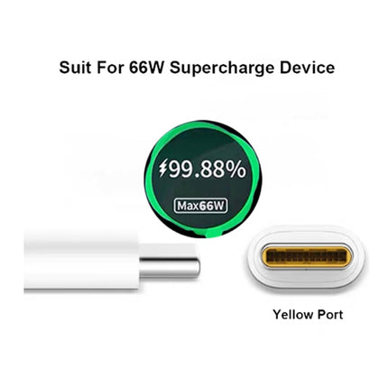 HW-66W 66W USB Fast Charging Travel Charger + USB to Type-C Flash Charging Data Cable, US Plug, US Plug(1m), US Plug(1.5m), US Plug(2m)