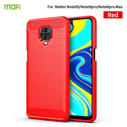 MOFI Gentleness Series Brushed Texture Carbon Fiber Soft TPU Case, For Redmi K40 /K40 Pro /K40 Pro+/Poco F3, For Redmi Note 9s /Note 9 Pro /Note 9 Pro Max, For Xiaomi Redmi Note 10 / Note 10S, For Redmi Note 10 Pro / Note 10 Pro Max��������������������...
