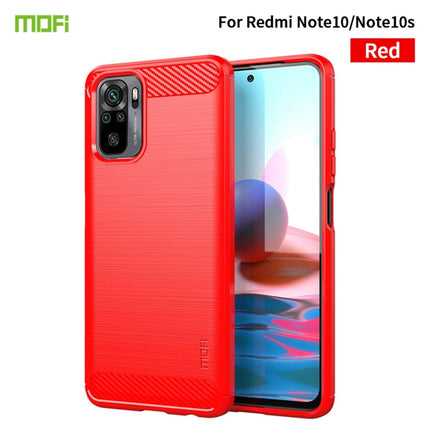 MOFI Gentleness Series Brushed Texture Carbon Fiber Soft TPU Case, For Redmi K40 /K40 Pro /K40 Pro+/Poco F3, For Redmi Note 9s /Note 9 Pro /Note 9 Pro Max, For Xiaomi Redmi Note 10 / Note 10S, For Redmi Note 10 Pro / Note 10 Pro Max��������������������...