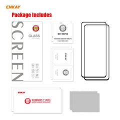 2 PCS ENKAY Hat-Prince Full Glue 0.26mm 9H 2.5D Tempered Glass Full Coverage Film, For Xiaomi Poco F3(2pcs), For Xiaomi Mi 11X / 11X Pro / 11i(2pcs)
