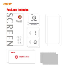 2 PCS ENKAY Hat-Prince 0.26mm 9H 2.5D Curved Edge Tempered Glass Film, For Xiaomi Poco F3, For Xiaomi Mi 11X / 11X Pro / 11i
