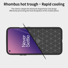 For OnePlus 8T MOFI Gentleness Series Brushed Texture Carbon Fiber Soft TPU Case, For OnePlus 8T