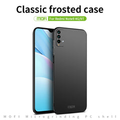 MOFI Frosted PC Ultra-thin Hard Case, For Xiaomi Redmi 9T / Note9 4G / 9 Power, For Xiaomi Redmi Note10 Pro, For Honor V40, For OnePlus 9R