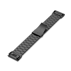 For Garmin Fenix5/Forerunner935/Garmin Approach S60 Stainless Steel Three Strains Of Metal Replacement Quick Release Strap, black, silver, gold, rose gold