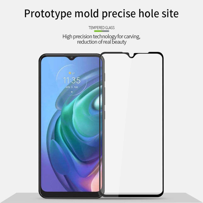 PINWUYO 9H 2.5D Full Screen Tempered Glass Film, For Motorola Moto G10 / G30, For Motorola Moto G100, For Sony Xperia 1 III, For Sony Xperia 10 III