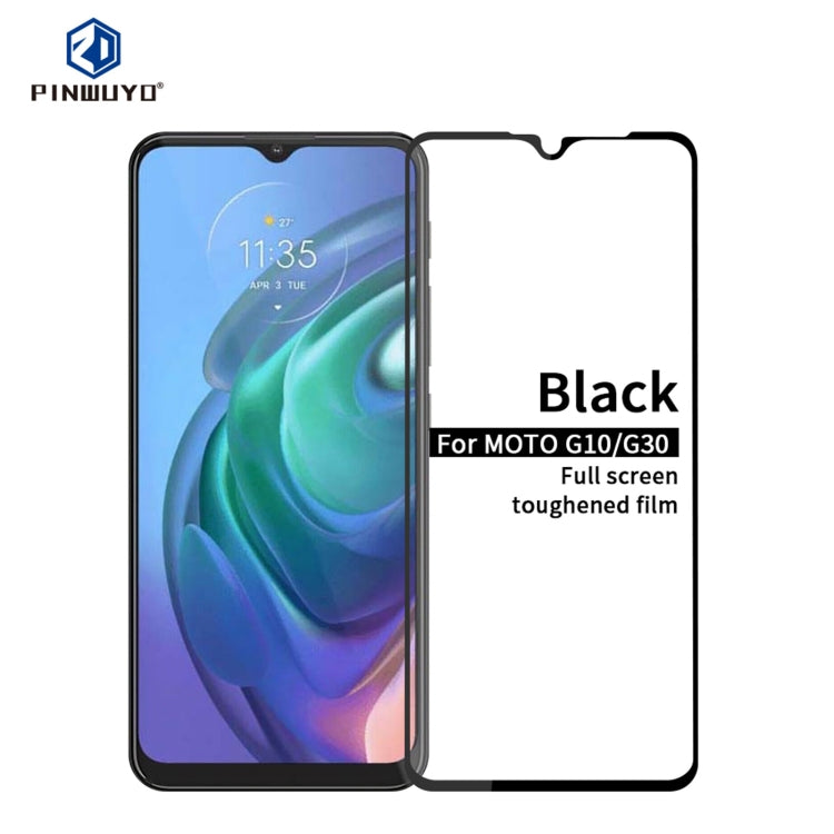 PINWUYO 9H 2.5D Full Screen Tempered Glass Film