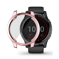 For Garmin Venu 2S 40mm / Vivoactive 4S 40mm ENKAY Hat-Prince Full Coverage Electroplate TPU Soft Case