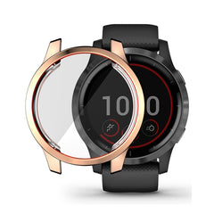 For Garmin Venu 2S 40mm / Vivoactive 4S 40mm ENKAY Hat-Prince Full Coverage Electroplate TPU Soft Case