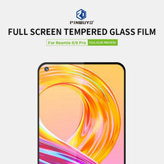 PINWUYO 9H 2.5D Full Screen Tempered Glass Film