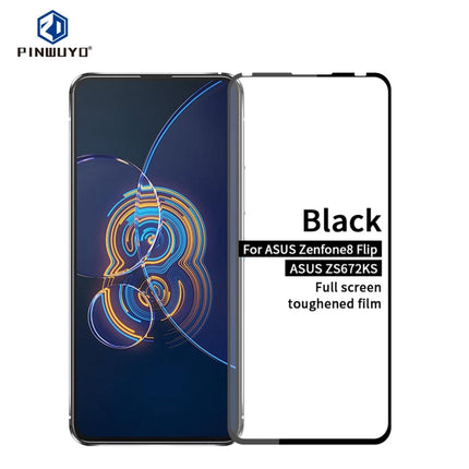PINWUYO 9H 2.5D Full Screen Tempered Glass Film, For Asus Zenfone 8 mini / ZS590KS, For Asus Zenfone 8 Flip / ZS672KS, For Nokia X10 / X20