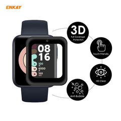 2 PCS ENKAY Hat-Prince 3D Full Screen Soft PC Edge + PMMA HD Screen Protector Film, For Redmi Watch (2 PCS), For Huawei B6 (2 PCS), For Venu 2 / Vivoactive 4 45mm (2 PCS), For Garmin Venu 2S / Vivoactive 4S 40mm (2 PCS)���������������������������������...