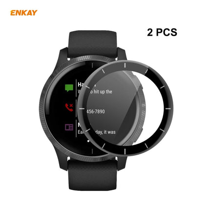 2 PCS ENKAY Hat-Prince 3D Full Screen Soft PC Edge + PMMA HD Screen Protector Film, For Redmi Watch (2 PCS), For Huawei B6 (2 PCS), For Venu 2 / Vivoactive 4 45mm (2 PCS), For Garmin Venu 2S / Vivoactive 4S 40mm (2 PCS)���������������������������������...