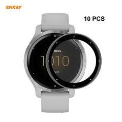 10 PCS ENKAY Hat-Prince 3D Full Screen Soft PC Edge + PMMA HD Screen Protector Film, For Redmi Watch (10 PCS), For Huawei B6 (10 PCS), For Venu 2 / Vivoactive 4 45mm (10 PCS), For Garmin Venu 2S / Vivoactive 4S 40mm (10 PCS)