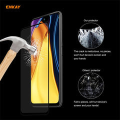 10 PCS ENKAY Hat-Prince Full Glue 0.26mm 9H 2.5D Tempered Glass Full Coverage Film, For Xiaomi Poco M3 Pro / Redmi Note 10 5G(10pcs)