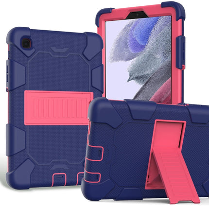 For Samsung Galaxy Tab A7 Lite T220 / T225 Two-Color Robot Shockproof Silicone + PC Protective Case with Holder, For Samsung Galaxy Tab A7 Lite T220