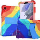 For Samsung Galaxy Tab A7 Lite T220 / Rainbow+Blue