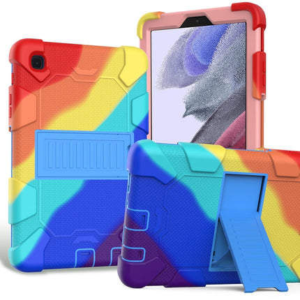 For Samsung Galaxy Tab A7 Lite T220 / T225 Two-Color Robot Shockproof Silicone + PC Protective Case with Holder, For Samsung Galaxy Tab A7 Lite T220