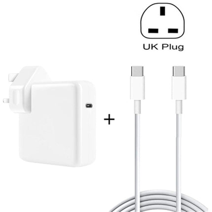 30W USB-C / Type-C Laptop Portable Power Adapter with 1.8m USB-C / Type-C to USB-C / Type-C Charging Cable,, 30W US Plug, 30W EU Plug, 30W UK Plug, 30W AU Plug