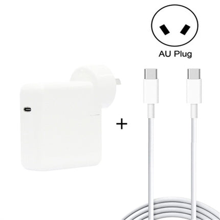 30W USB-C / Type-C Laptop Portable Power Adapter with 1.8m USB-C / Type-C to USB-C / Type-C Charging Cable,, 30W US Plug, 30W EU Plug, 30W UK Plug, 30W AU Plug
