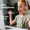 BOBo Kids Gift Bluetooth 5.0 Bass Noise Cancelling Stereo Wireless Headset With Mic, Support TF Card / FM / AUX-in