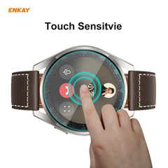 For Huawei WATCH 3 Pro 48mm ENKAY Hat-Prince 0.2mm 9H 2.15D Curved Edge Tempered Glass Screen Protector Watch Film, For Huawei WATCH 3 Pro 48mm (1 PC), For Huawei WATCH 3 Pro 48mm (2 PCS), For Huawei WATCH 3 Pro 48mm (5 PCS)����������������������������...