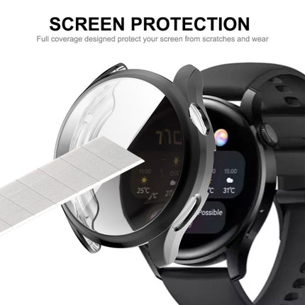 For Huawei Watch 3 46mm ENKAY Hat-Prince Full Coverage Transparent Soft Case TPU HD Clear Cover