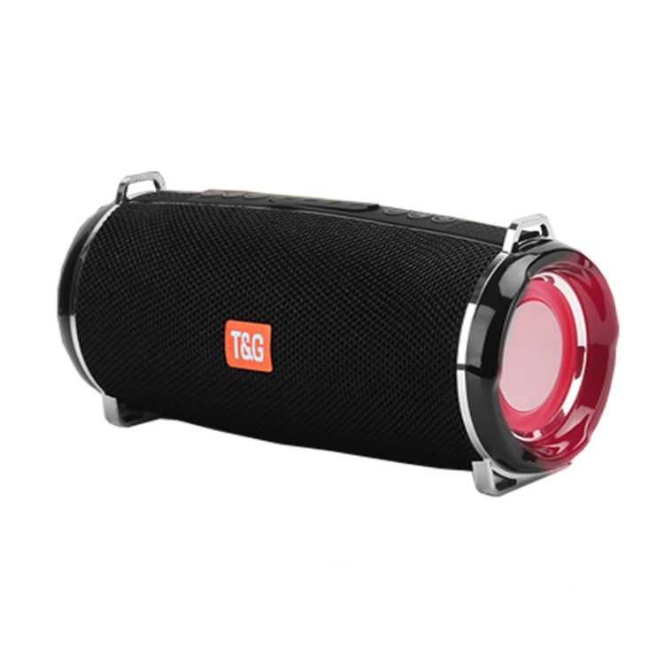 T&G TG192 LED Flashing Light Portable Wireless Bass 3D Stereo Bluetooth Speaker, Support FM / TF Card / USB