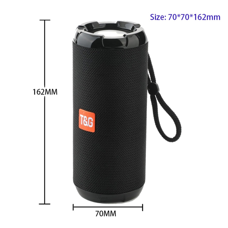 T&G TG621 Portable Waterproof 3D Stereo Wireless Speaker, Support FM Radio / TWS / TF Card