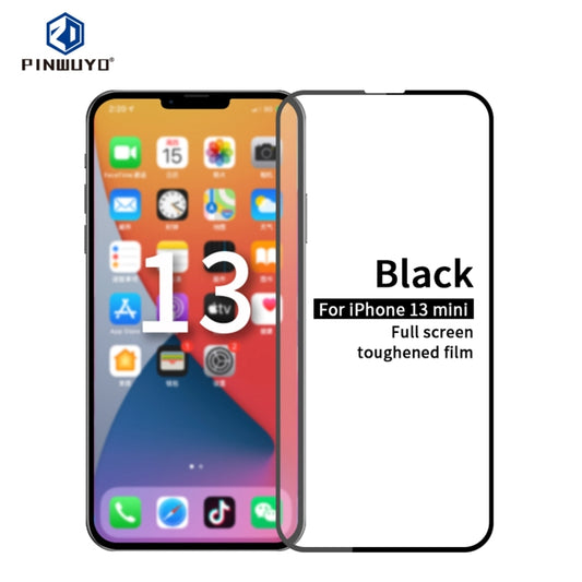 PINWUYO 9H 2.5D Full Screen Tempered Glass Film
