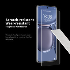 2 PCS ENKAY Hat-Prince 3D Curved Full Coverage PET Hot Bending HD Screen Protector Soft Film Support Fingerprint Unlock, For Huawei P50 Pro, For Honor 50 Pro, For Honor 50