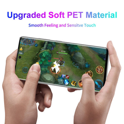 2 PCS ENKAY Hat-Prince 3D Curved Full Coverage PET Hot Bending HD Screen Protector Soft Film Support Fingerprint Unlock, For Huawei P50 Pro, For Honor 50 Pro, For Honor 50