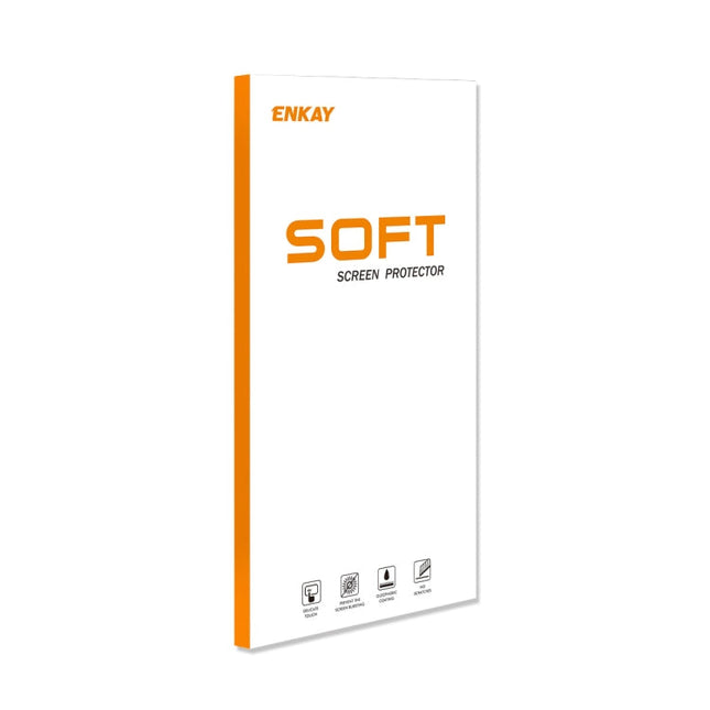 ENKAY Hat-Prince 3D Curved Full Coverage PET Hot Bending HD Screen Protector Soft Film Support Fingerprint Unlock, For Huawei P50 Pro, For Honor 50 Pro, For Honor 50