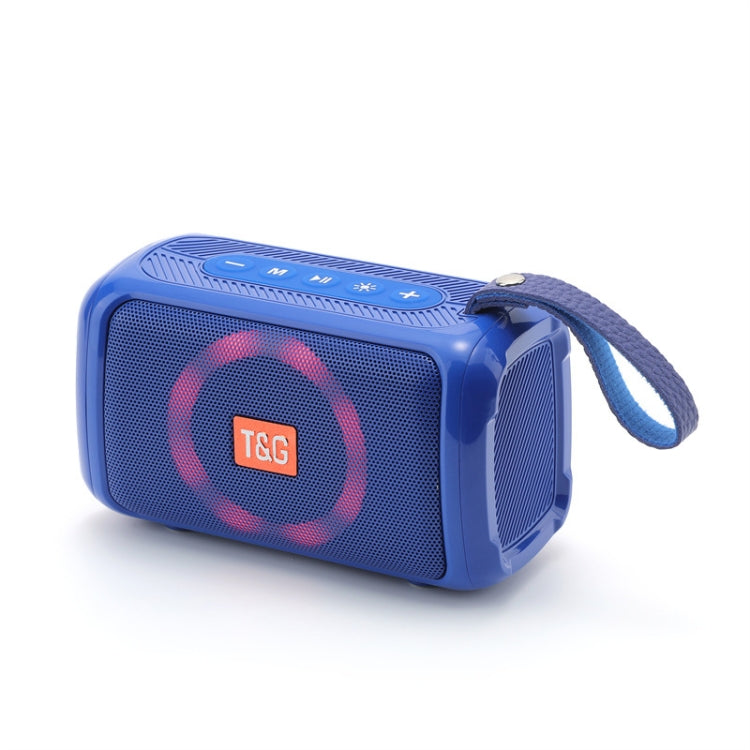 T&G TG193 Portable Bluetooth Speaker LED Light Waterproof Outdoor Subwoofer Support TF Card / FM Radio / AUX