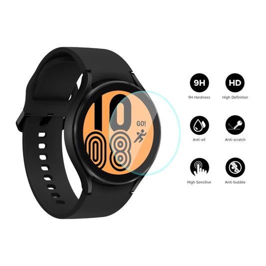 For Samsung Galaxy Watch4 40mm ENKAY Hat-Prince 0.2mm 9H 2.15D Curved Edge Tempered Glass Screen Protector Watch Film, 1 PCS, 2 PCS, 5 PCS, 10 PCS