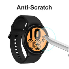For Samsung Galaxy Watch4 44mm ENKAY Hat-Prince 0.2mm 9H 2.15D Curved Edge Tempered Glass Screen Protector Watch Film, 1 PCS, 2 PCS, 5 PCS, 10 PCS