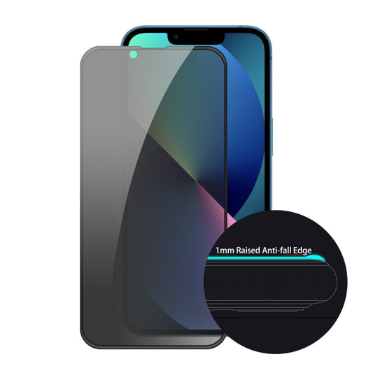 ENKAY Hat-Prince Full Coverage Anti-drop Privacy Screen Protector Anti-spy Tempered Glass Film, For iPhone 13 mini (1 PC), For iPhone 13 / 13 Pro (1 PC), For iPhone 13 Pro Max(1 PC)