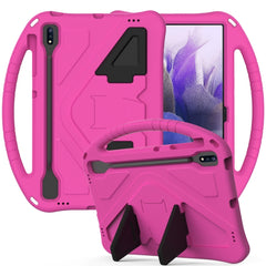EVA Flat Anti Falling Protective Case Shell with Holder, For Sumsung Galaxy S7 FE T730 / T736, For Samsung Galaxy Tab S8+ / Tab S8 Plus /  Tab S7 FE / Tab S7+ T970/T975/T976
