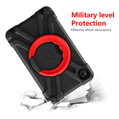 PC + Silicone Shockproof Combination Case with 360 Degree Rotating Holder & Handle, For Galaxy Tab A7 Lite T220/T225