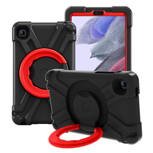 PC + Silicone Shockproof Combination Case with 360 Degree Rotating Holder & Handle, For Galaxy Tab A7 Lite T220/T225