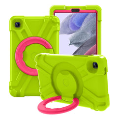 PC + Silicone Shockproof Combination Case with 360 Degree Rotating Holder & Handle, For Galaxy Tab A7 Lite T220/T225