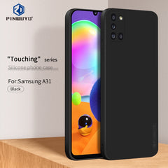 PINWUYO Touching Series Liquid Silicone TPU Shockproof Case, For Samsung Galaxy A31, For Samsung Galaxy A21s, For Samsung Galaxy A32 5G, For Samsung Galaxy A52 4G/5G, For Samsung Galaxy A72 4G/5G, For Samsung Galaxy A22 4G / M22  / M32�����������������...