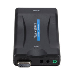 1080P VGA to SCART Audio Video Converter Adapter, VGA to SCART