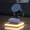 WX-991 Magnetic 4 in 1 Wireless Charger for iPhone 12 Series / iWatch / AirPods or other Smart Phones