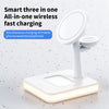 WX-991 Magnetic 4 in 1 Wireless Charger for iPhone 12 Series / iWatch / AirPods or other Smart Phones